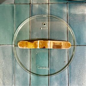Caraway Glass Cookware Lid with Silver Handle 7 inch